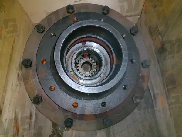 Редуктор бортовой в сб. XCMG LW-500K (4 сателлита, 67 зуб, 68 шл.) (со ступицей)