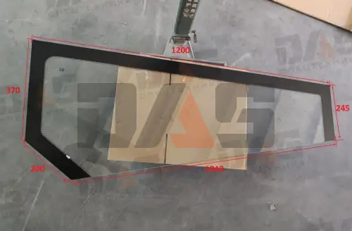 Стекло кабины лобовое боковое левое (240х1030хх210х350х1200) ZL50C