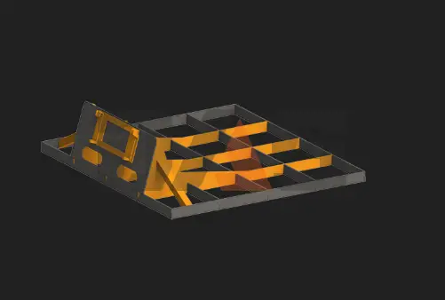 Выравниватель грунта для мини-тракторов